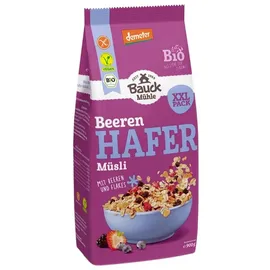 bauck m�hle Bauckhof Hafer Müsli Beeren XXL demeter 900g