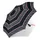 Esprit Regenschirm Easymatic Light Memphis Stripe Black