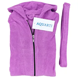 Aquarti Bademantel Aquarti Lila S