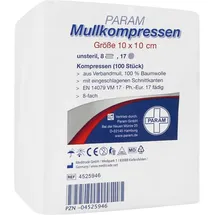 PARAM MULLKOMPRESSEN 10x10 8F