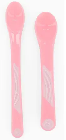 Twistshake Fütterlöffel Für Säuglinge 6+ Monate Pastellrosa 2 Stück