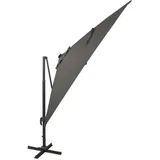 vidaXL Ampelschirm mit LED-Beleuchtung 300 cm