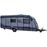 Greenyard Wohnwagen Schutzdach 850 cm Grau