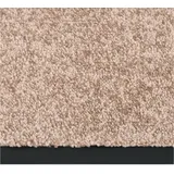 vidaXL Fußmatte Beige 60x80 cm