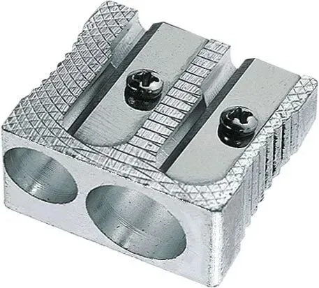 Möbius+Ruppert 0211 - 0000 Manueller Bleistiftspitzer Silber