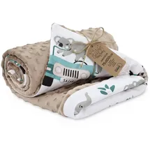 Totsy Baby Babydecke Kuscheldecke Baby Decke - Kinderdecke Kinderwagen Blanket Babydecken, Totsy Baby braun