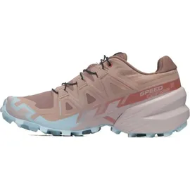 Salomon Speedcross 6 Damen Mahogany Rose / Hushed Violet / Iced Aqua 37