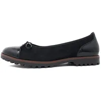 Gabor Damenschuhe Halbschuhe Ballerina Schwarz Freizeit, Schuhgröße:EUR 38.5 | UK 5.5 - Schwarz