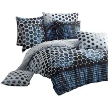 Traumschlaf Pit Blau 135 x 200 cm + 80 x 80 cm