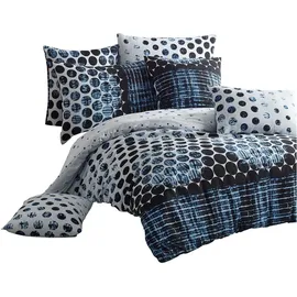 Traumschlaf Pit Blau 135 x 200 cm + 80 x 80 cm