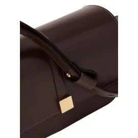Marc O'Polo "mit edlem Magnetverschluss", Damen, Gr. B/H/T: 7cm x 11cm x 12cm, braun (shaded braun), Leder, unifarben, Taschen Umhängetasche