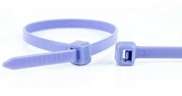 WKK 11032771 Kabelbinder Lösbarer Kabelbinder Kunststoff Violett 100 Stück(e)