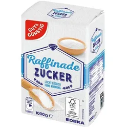 Gut und Günstig Feiner Raffinade Zucker 1000 g