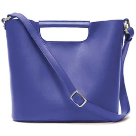 Gretchen Crocus Schultertasche Leder Blue