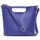 Gretchen Crocus Schultertasche Leder Blue