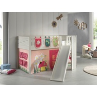 Vipack Spielbett SCOTT, 90 x 200 cm, Spring 2-teilig weiß, 90x200 cm