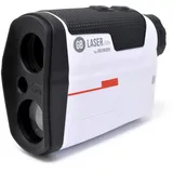 GolfBuddy GB Laser Lite Entfernungsmesser mit Neigefunktion, 800 Meter, mit Tragetasche, Weiß