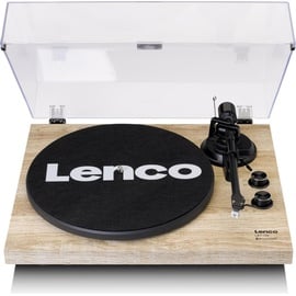 Lenco LBT-188 Audio-Plattenspieler mit Riemenantrieb Schwarz, Holz