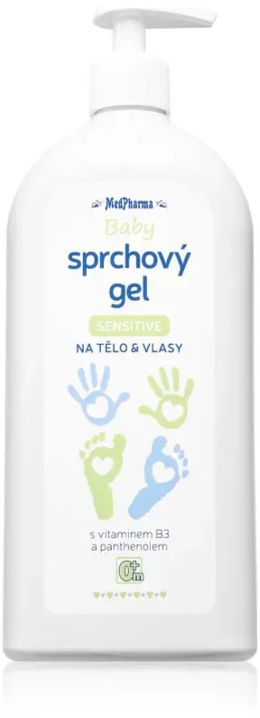 MedPharma Sprchový gel Sensitive baby Shampoo und Duschgel für Kinder 500 ml