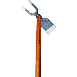 Gartenhacke mit Stiel
