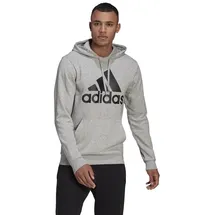 adidas Essentials Big Logo Hoodie Medium Grey Heather / Black M