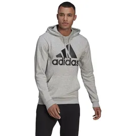 adidas Essentials Big Logo Hoodie Medium Grey Heather / Black M