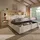 stilvora Polsterbett 160 x 200 cm Beige