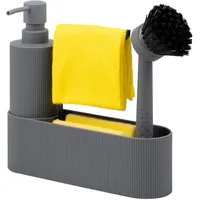 ELUNO Spülbecken-Set 22,5 x 21 x 6,5 cm Grau