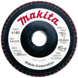 Makita Reinigungsscheibe ST 125mm, Trägerteller aus Nylon, Extra strapazierfähig