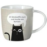 Grafik Werkstatt Das Original Tasse Gute Laune Ich beobachte euch