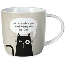 Grafik Werkstatt Das Original Tasse Gute Laune Ich beobachte euch