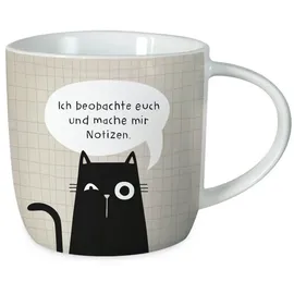 Grafik Werkstatt Das Original Tasse Gute Laune Ich beobachte euch