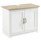 Sconto Waschbeckenunterschrank - weiß , Maße cm B: 83 H: 66 T: 43.0