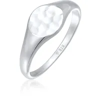 Elli Ring 925 Sterling Silber Siegelring in Silber | Gr.: 54