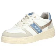 Mustang Damen Plateau Sneaker für Damen, beige, Größe 38 EU