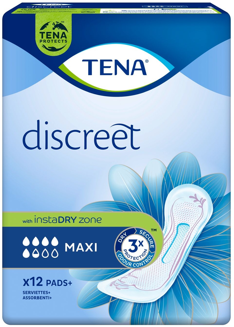 Tena Lady Discreet Maxi Inkontinenz Einlagen