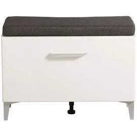 INOSIGN Como Garderoben-Set 132,5 x 35 x 195 grau|weiß