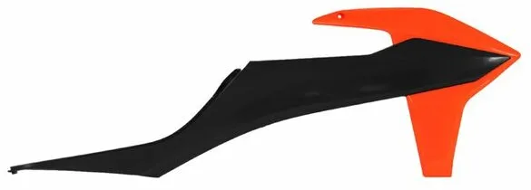 Race Tech KTM schwarz/orange Kühlerlüfter, schwarz