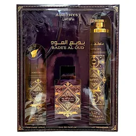 Lattafa Badee Al Oud Ametyst Eau de Parfum 100 ml + Eau de Parfum Geschenkset