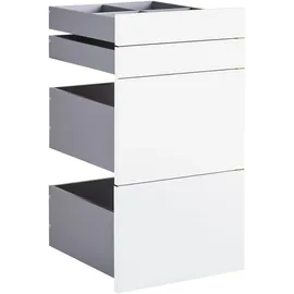 hom'in Schubladenset Unit in Weiß