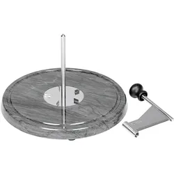 BOSKA Käseschaber Marmor Edelstahl/Marmor inox/schwarz