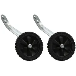 Stützräder 12"/14" universal, 2-Punkt-Befestigung, Paar