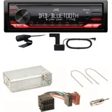 JVC KD-X282DBT Bluetooth DAB USB Einbauset für Citroen Berlingo bis 2007