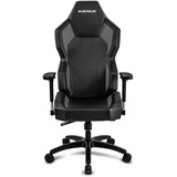 Quersus Geos 702 Gaming-Stuhl, Metall, Schwarz/Grau, L - XXL