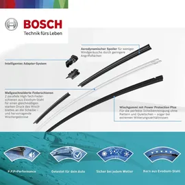 Bosch A863S Flachbalkenwischer 650 mm, 450 mm