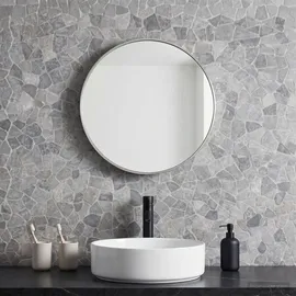vidaXL Mosaikfliesen Hellgrau 30 x 30 cm 3 St.