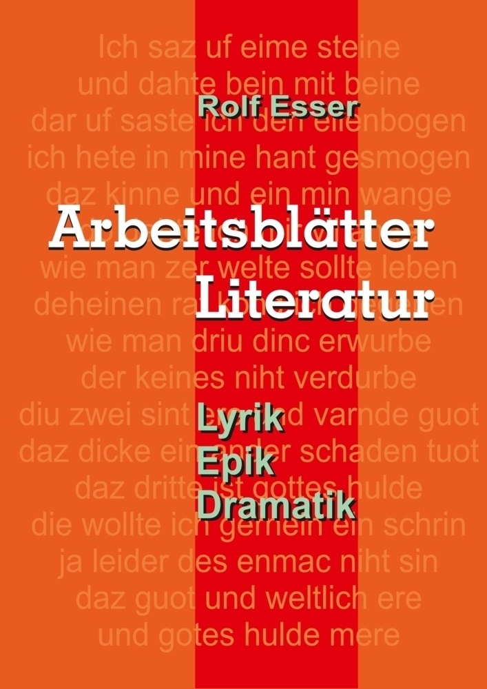 Arbeitsblätter Literatur - Rolf Esser  Kartoniert (TB)