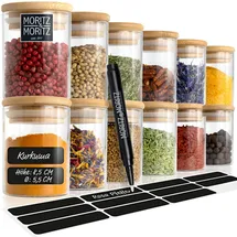Moritz & Moritz Gewürzglas rund 125 ml 12 St.