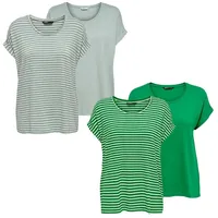 Only T-Shirt MOSTER 4er in Mehrfarbig | Gr.: M