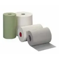 Plock GmbH Rollenhandtuchpapier, Tissue 2-lagig, hochweiß, geprägt, verleimt, 6